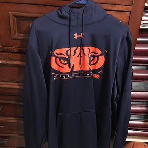 Auburn University Under Armor Tiger Eye Hoodie Size 2XL Perfect Condition